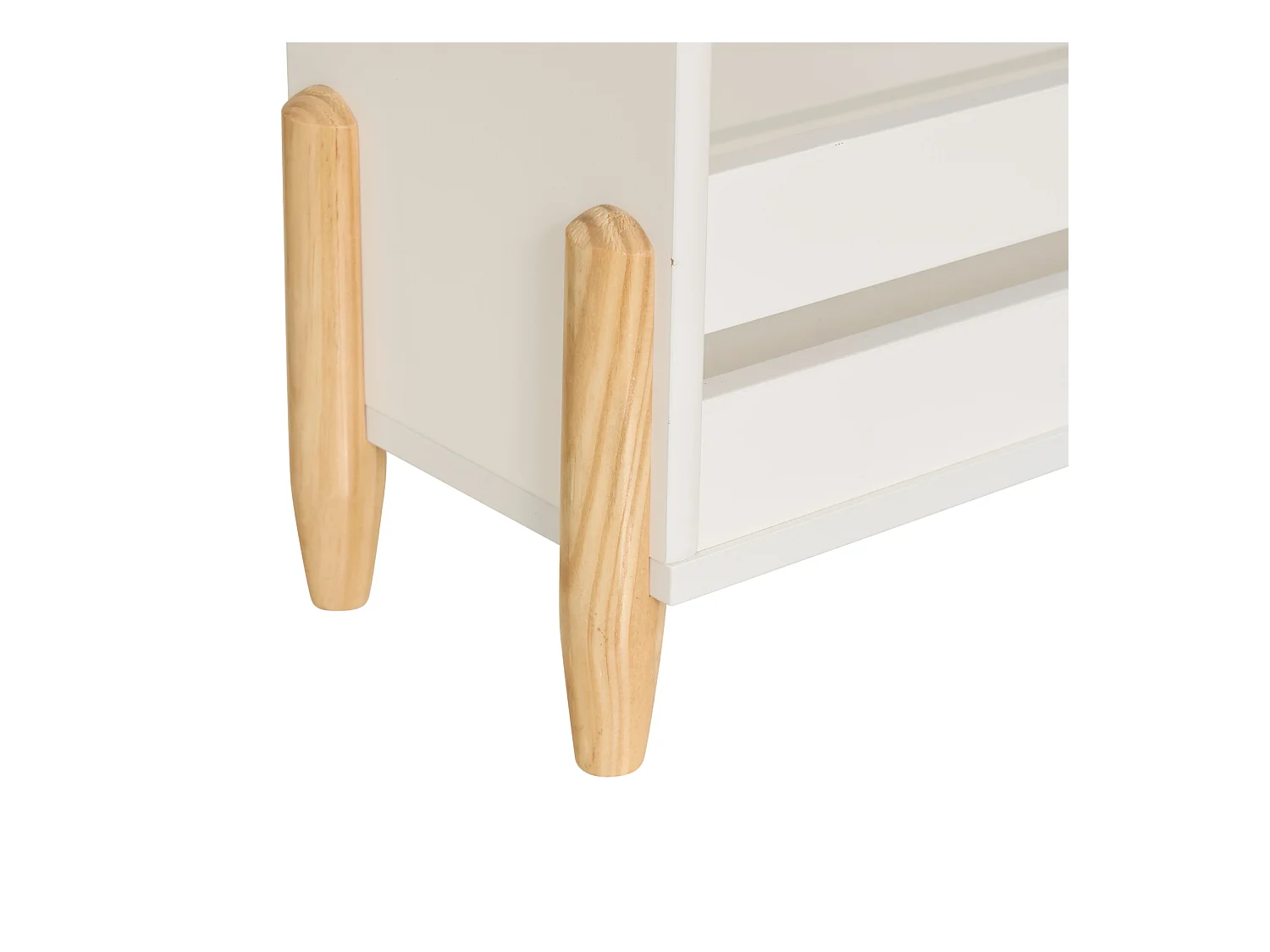 Bibliothèque Enfant "Douceur" 100cm Blanc