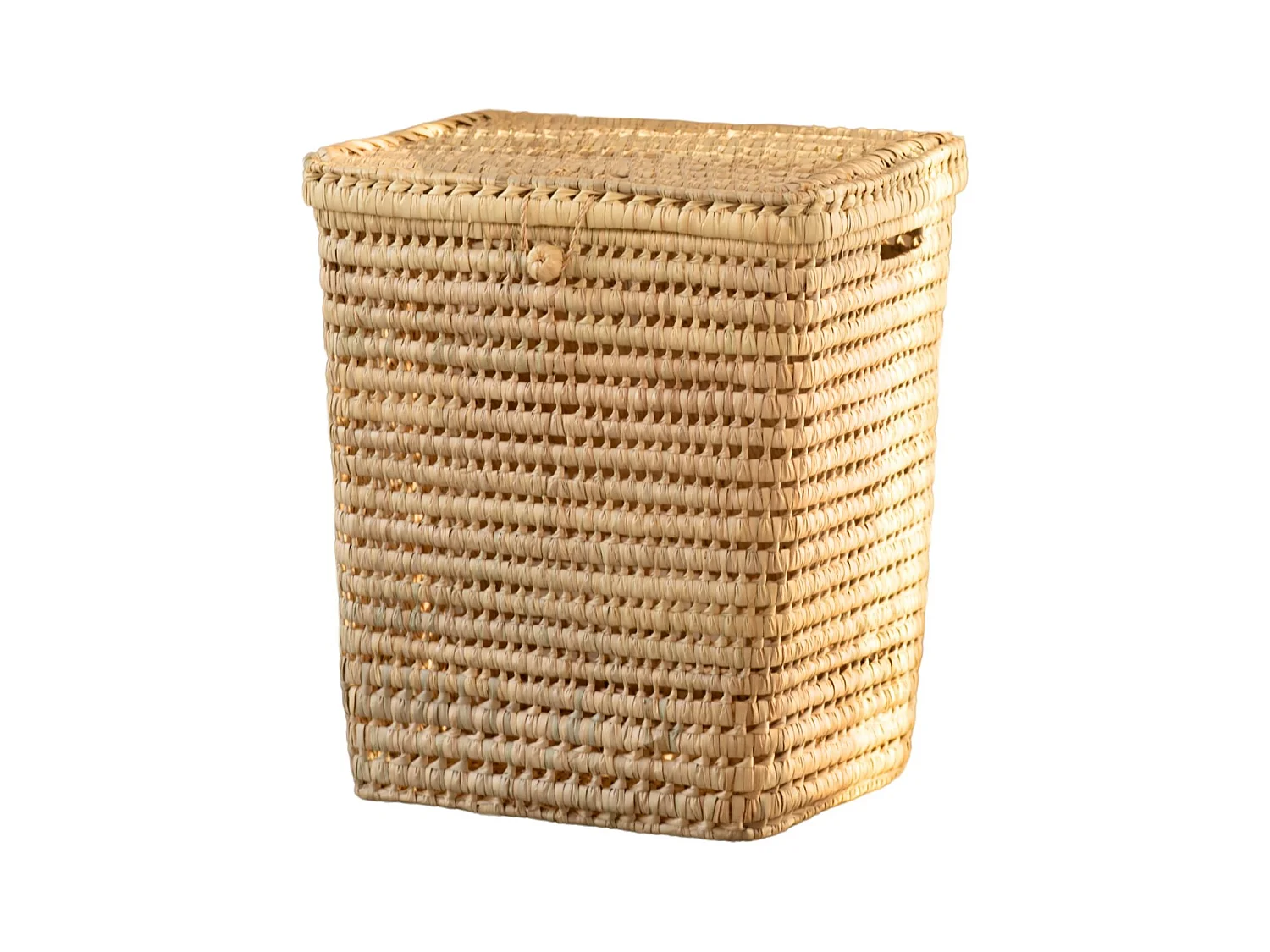 Panière à linge rectangle palmier