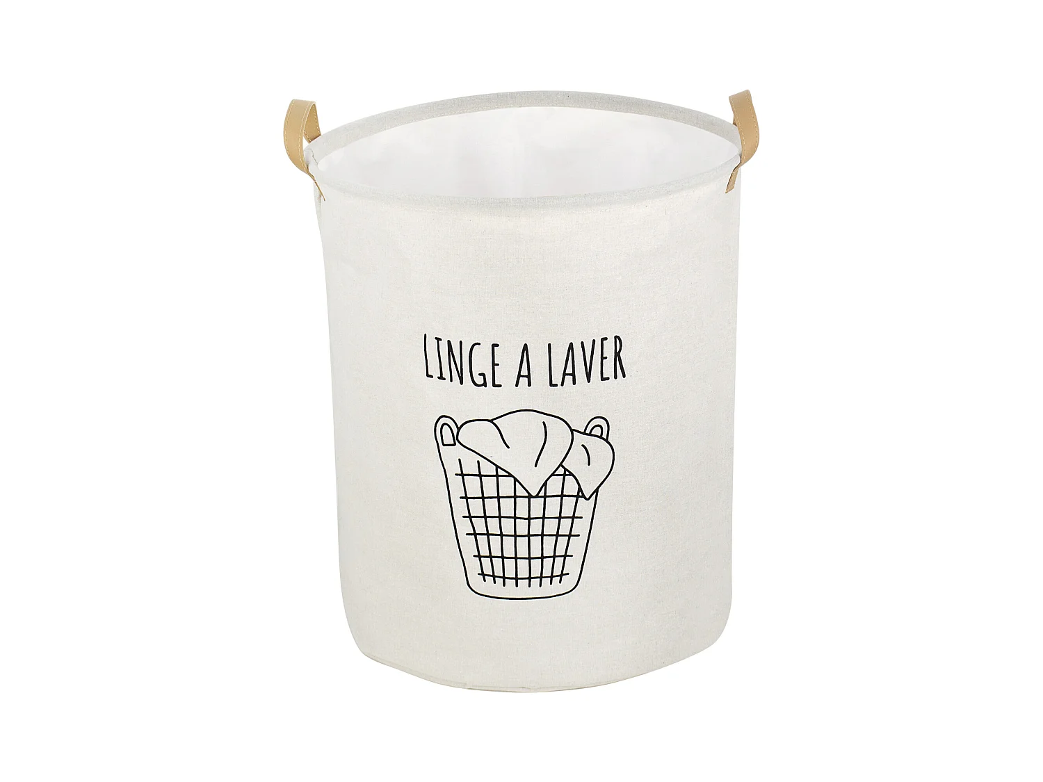 Cesto de ropa con asas