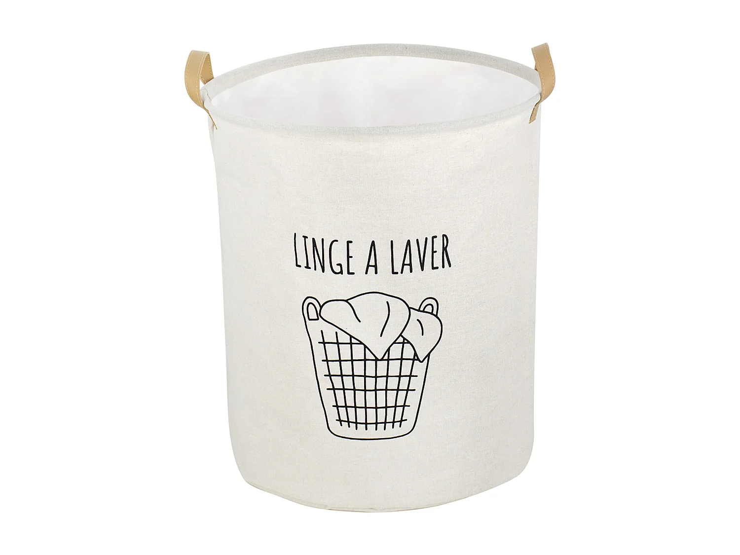 Cesto de ropa con asas