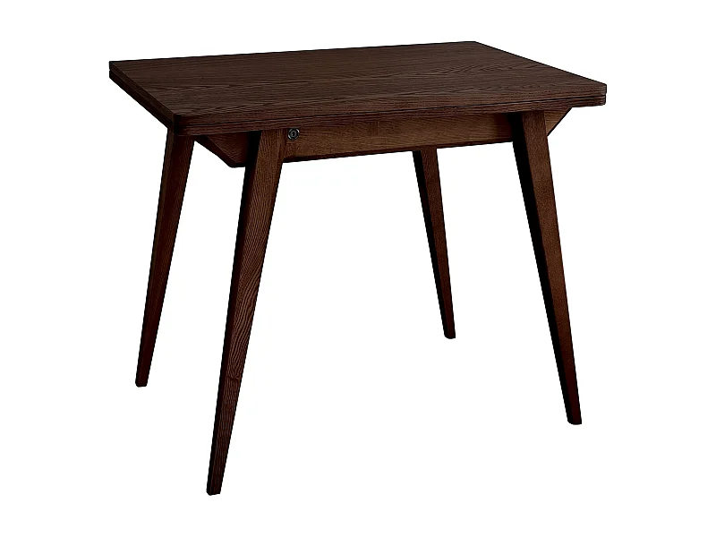 Mesa de comedor extensible 90 x 65 cm Envelope Nogal