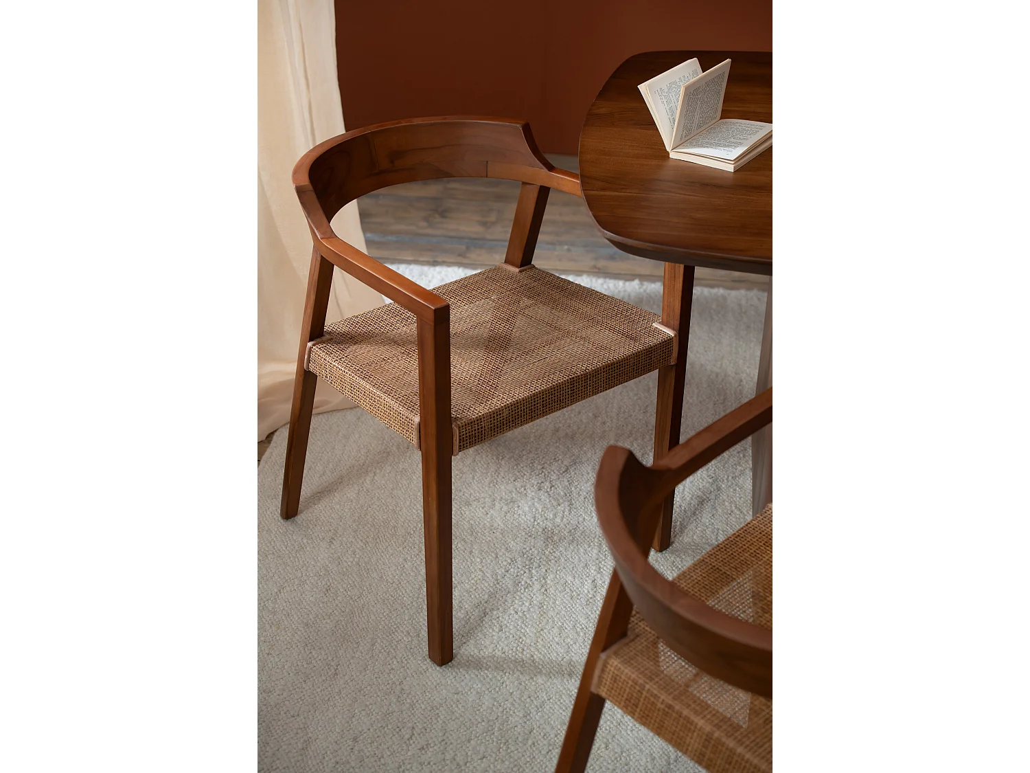 Chaise salle à manger en teck