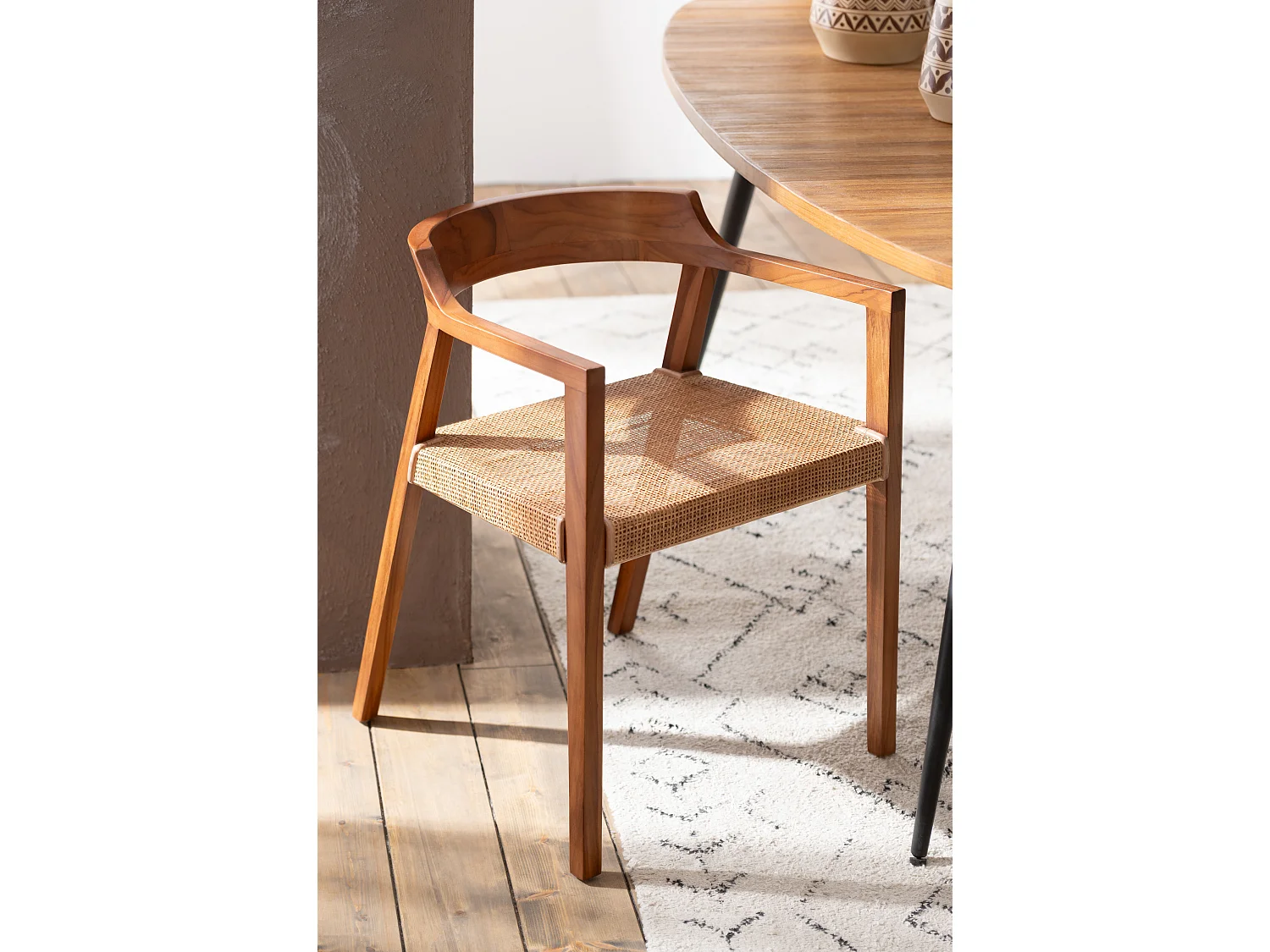 Chaise salle à manger en teck