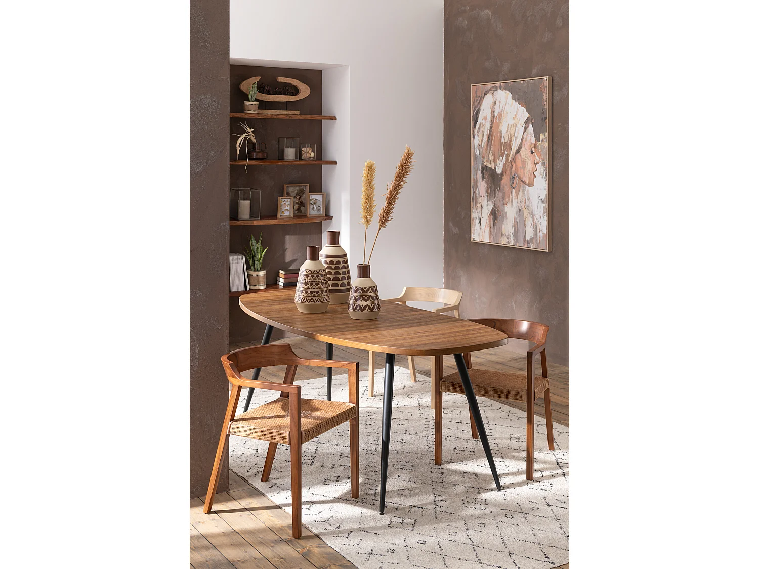 Chaise salle à manger en teck