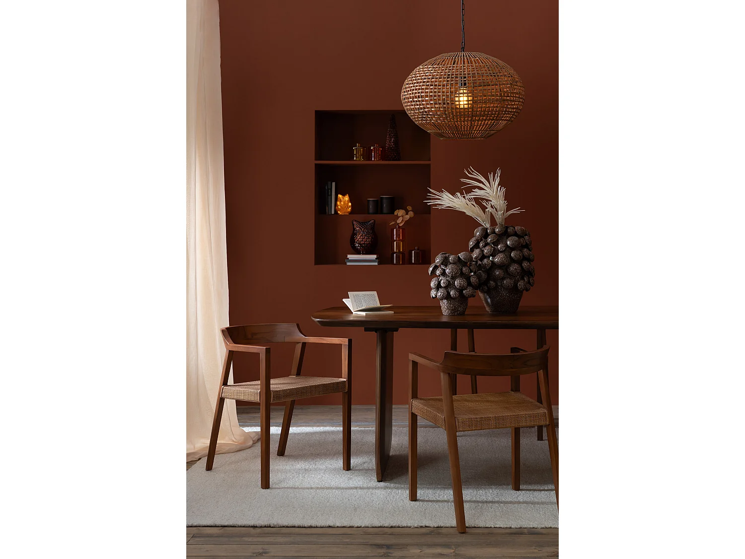 Chaise salle à manger en teck