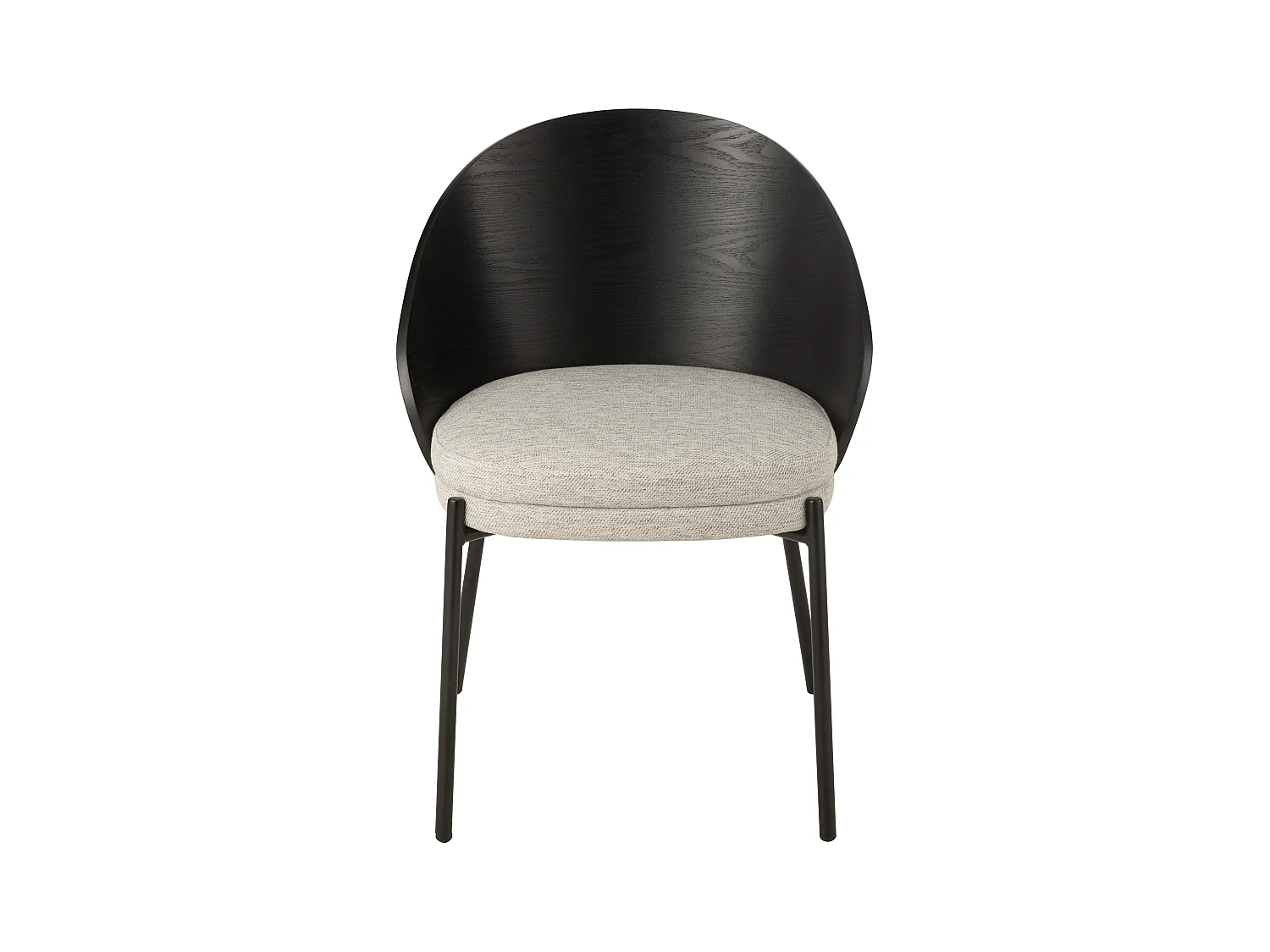 Chaise design bois et métal