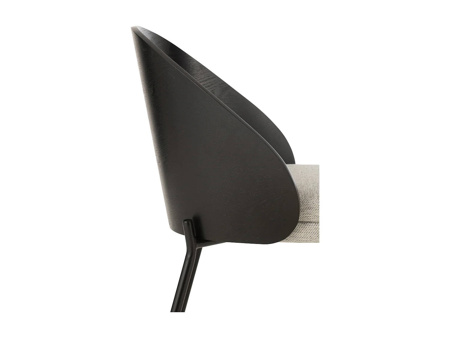 Chaise design bois et métal