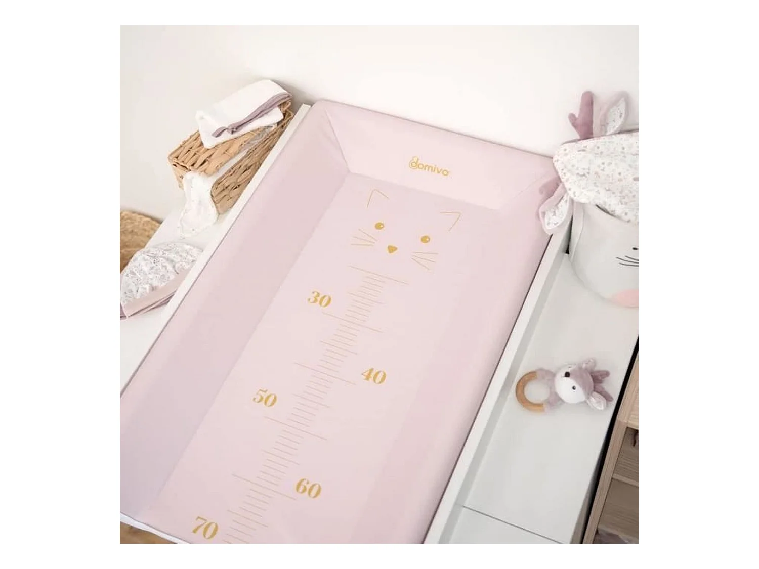 Matelas a langer premium 50 x 80 cm aqua