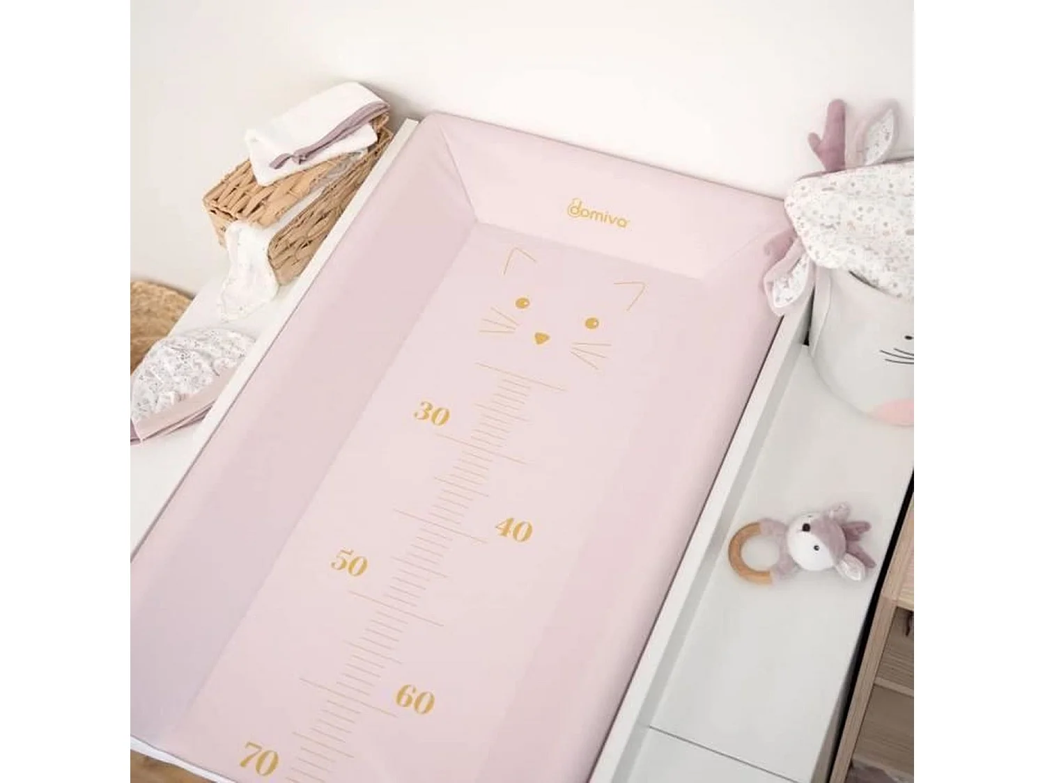 Matelas a langer premium 50 x 80 cm aqua