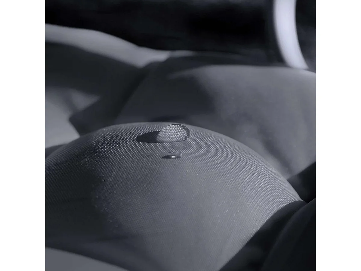 Galette de Chaise d'Extérieur "Bornéo" 38x38cm Gris Foncé