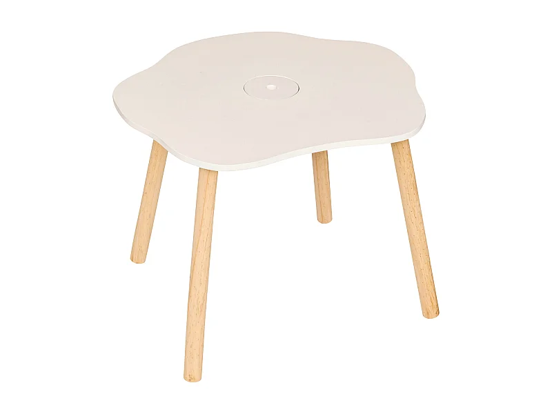 Table Enfant "Douceur" 55cm Blanc