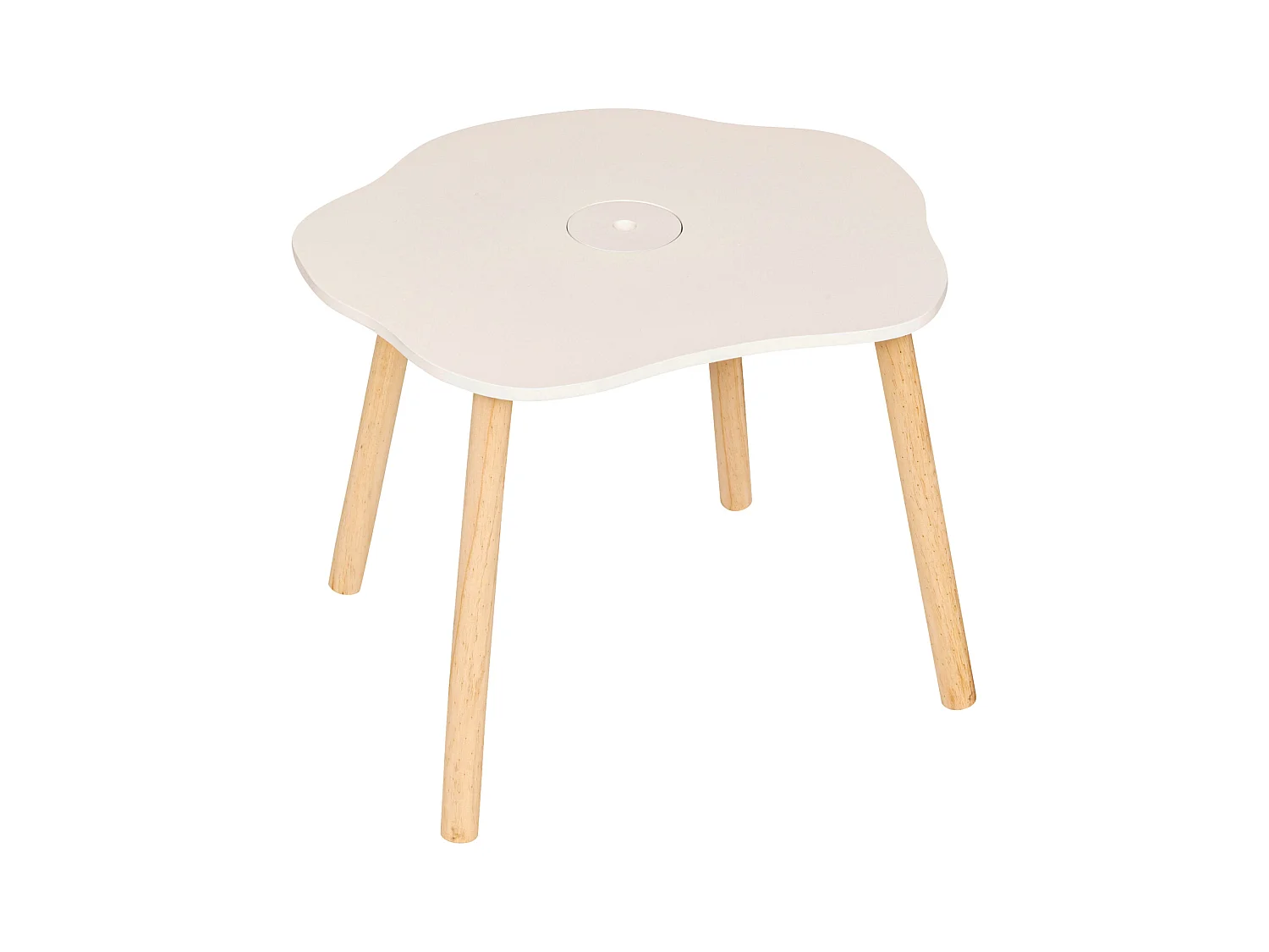 Table Enfant "Douceur" 55cm Blanc