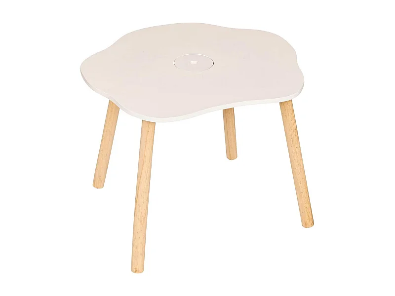 Table Enfant "Douceur" 55cm Blanc