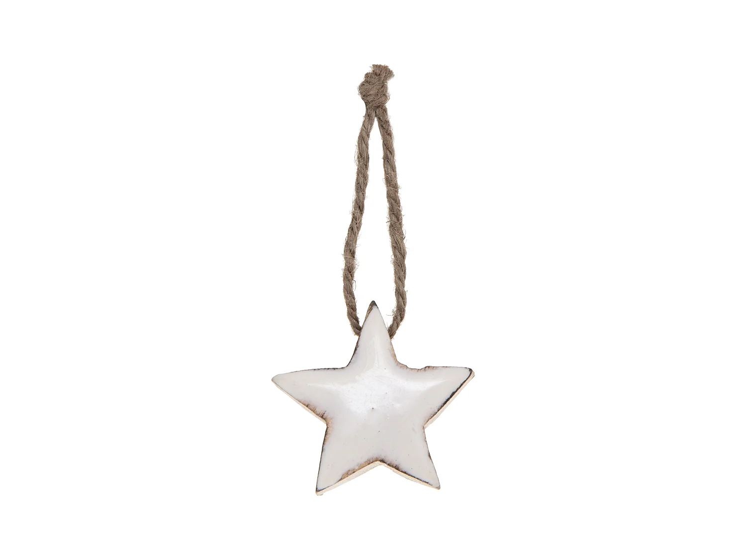 Colgante de estrella de resina