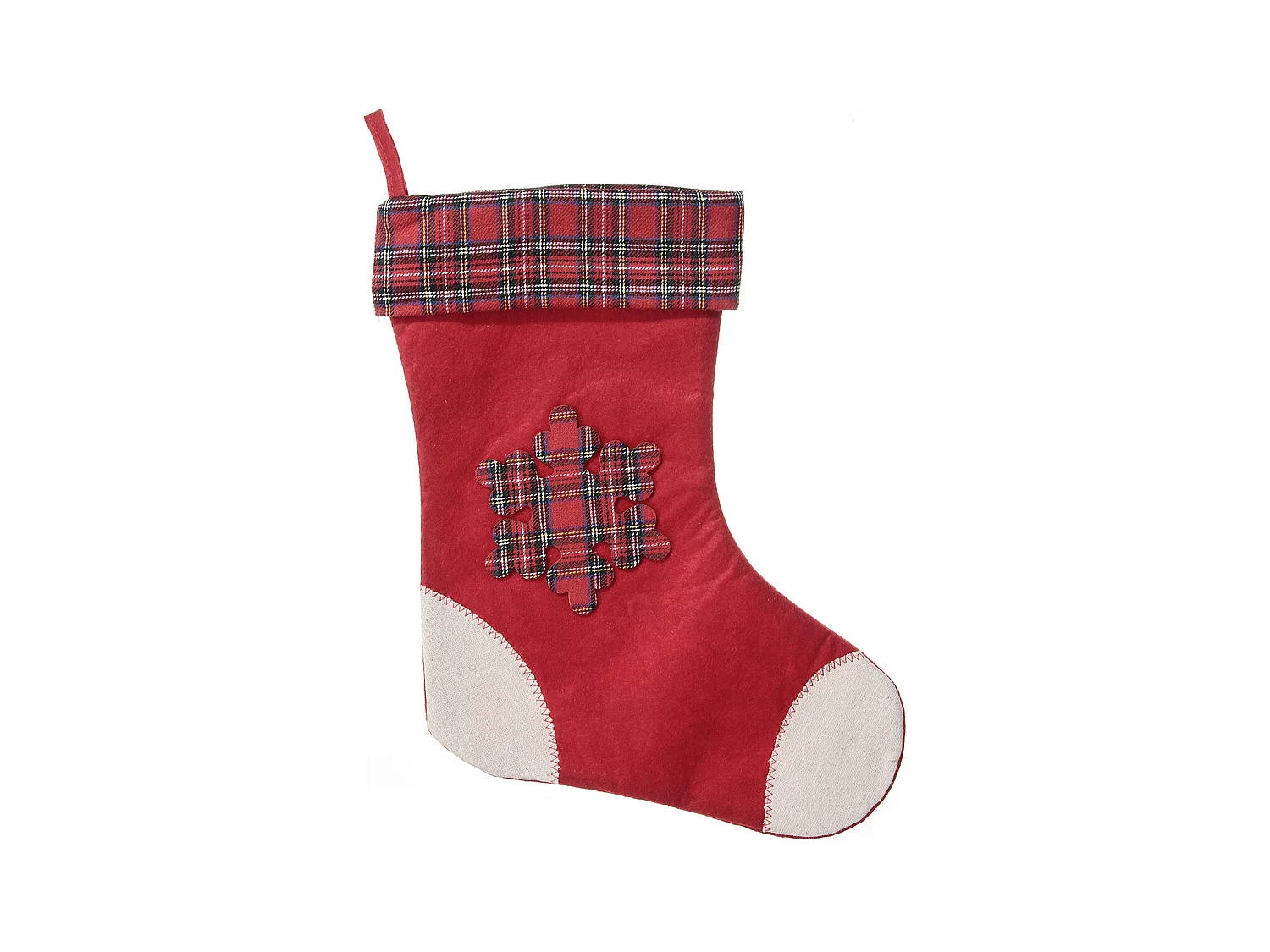 Botte de Noël en feutrine grand modèle