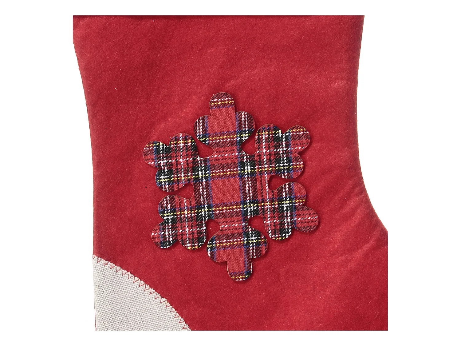 Botte de Noël en feutrine grand modèle