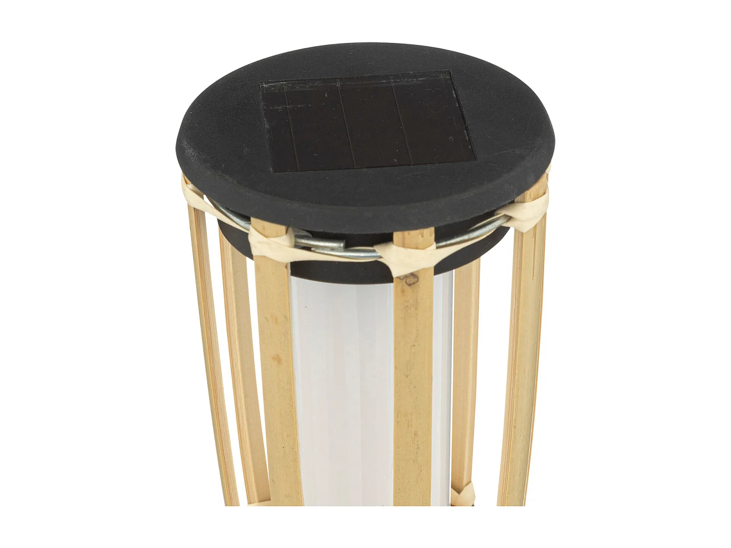 Torche solaire bambou
