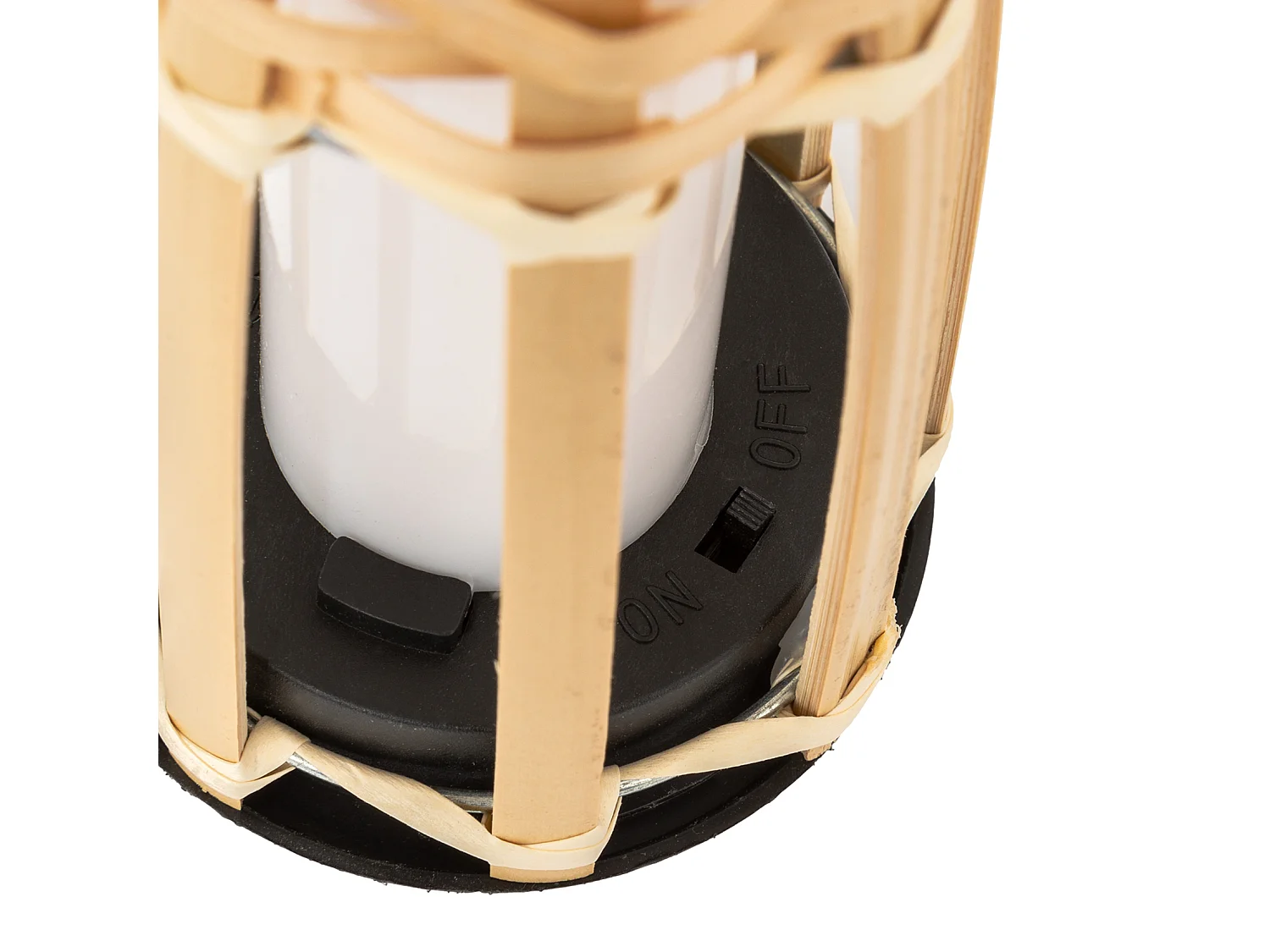 Torche solaire bambou