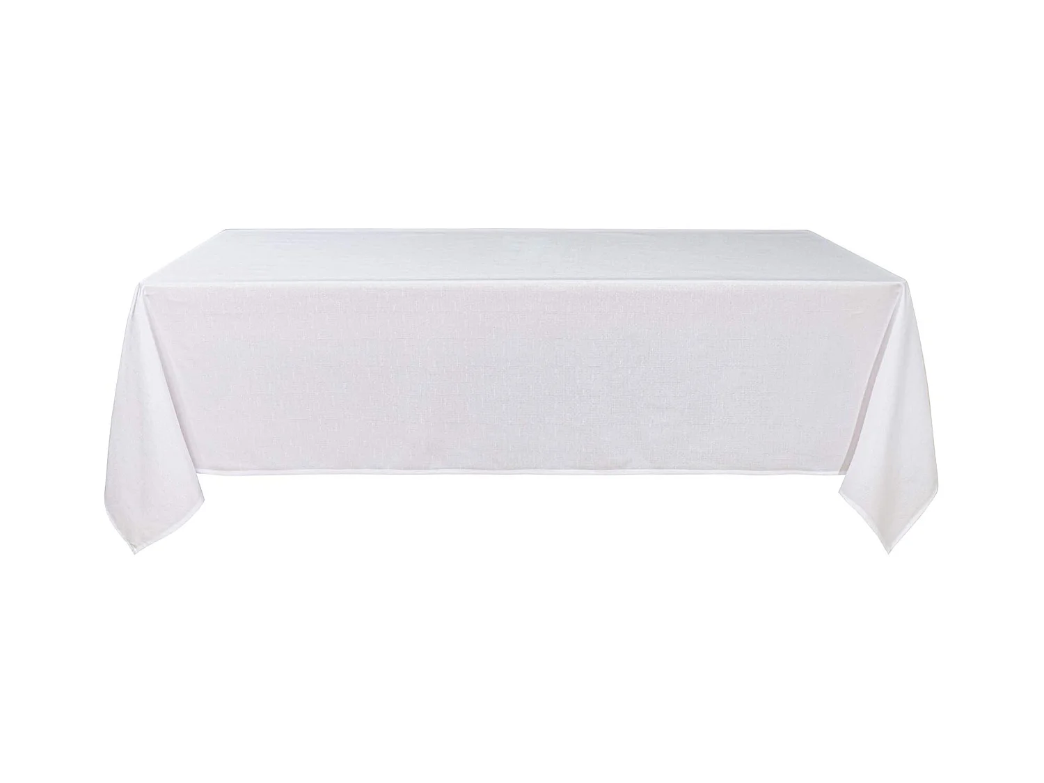 Flecken- und knitterfreie Tischdecke mit Melange-Effekt