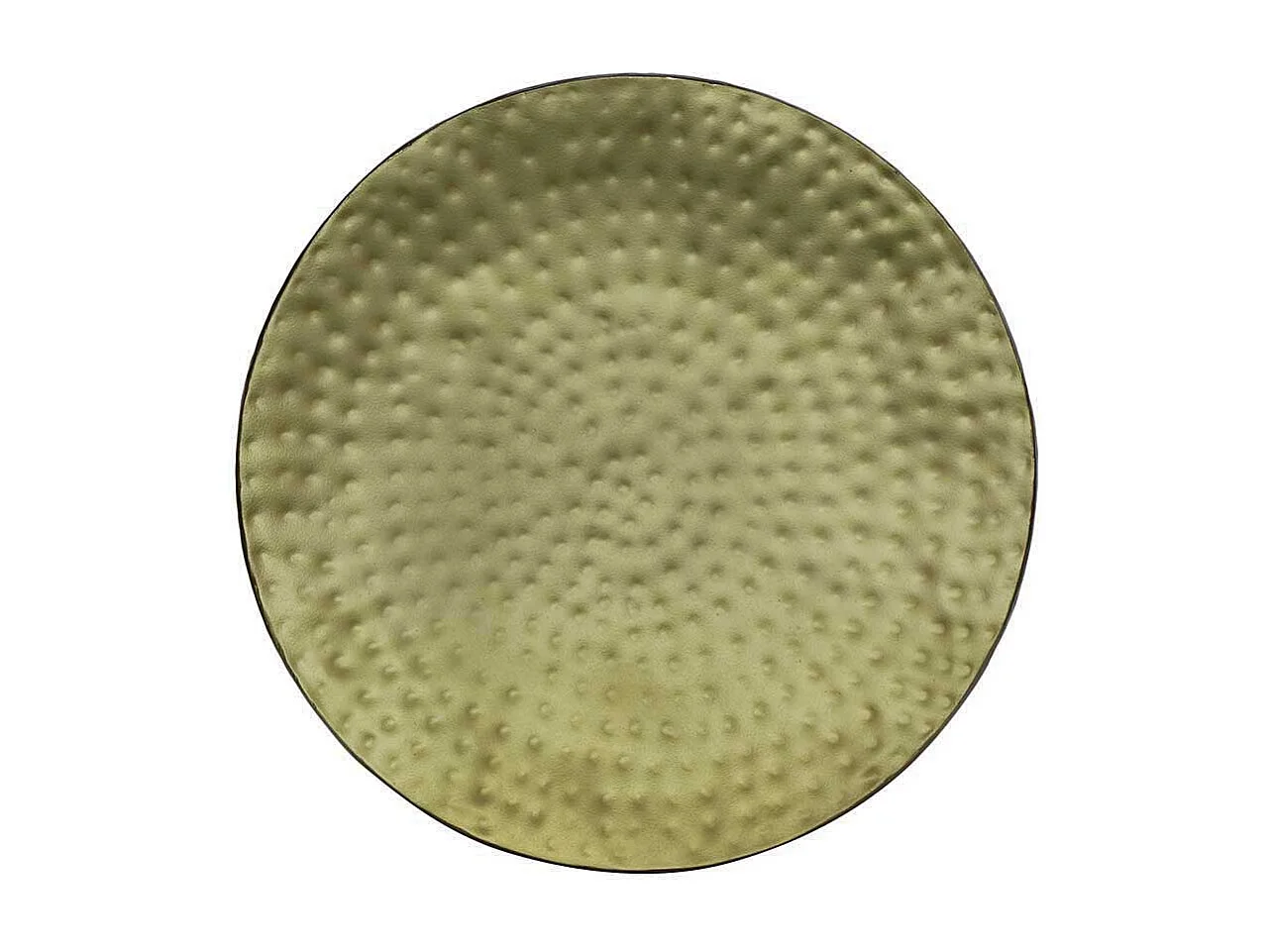 Beistelltisch Beistelltischchen in Goldfarben und Schwarz