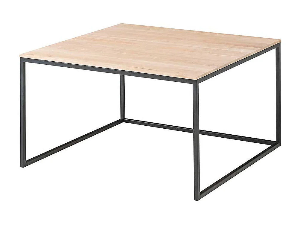 Sofa Beistelltisch in Eiche Bianco massiv 70 cm breit