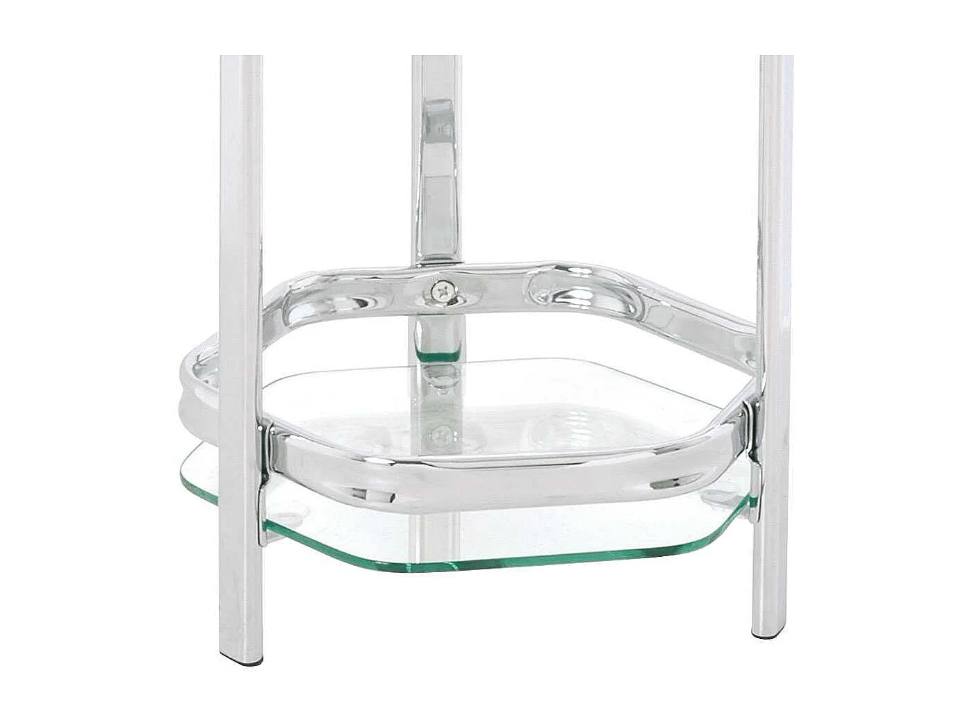 Beistelltisch mit 2 Glasplatten