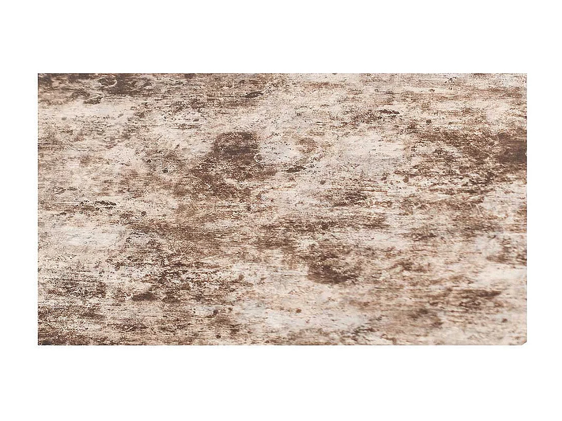 Sofa Beistelltisch in Braun und Dunkelgrau Glas beschichtet