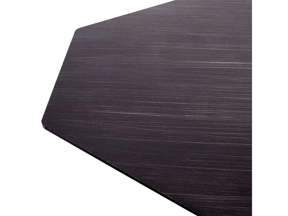 Moderner Beistelltisch aus Metall Tischplatte achteckig