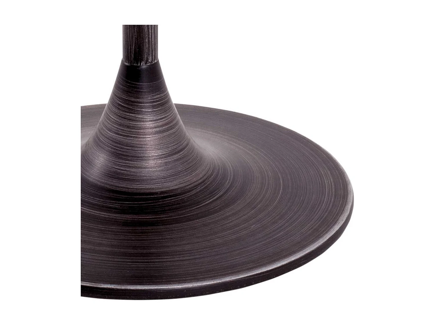 Moderner Beistelltisch aus Metall Tischplatte achteckig