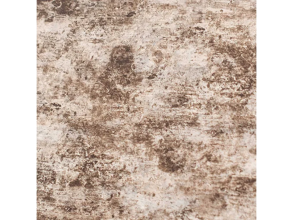 Beistelltisch in Braun und Dunkelgrau Glas beschichtet