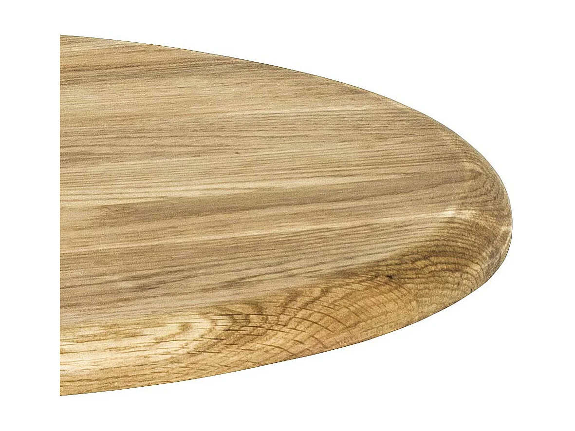 Beistelltisch Sofa mit Eiche Massivholzplatte Dreibeingestell