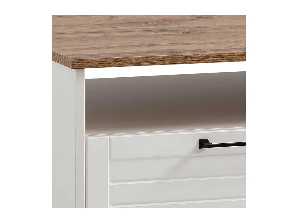 Couchtisch Beistelltisch mit einer Schublade und Vierfußgestell