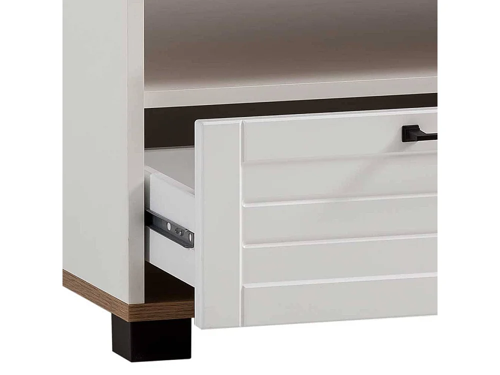 Couchtisch Beistelltisch mit einer Schublade und Vierfußgestell