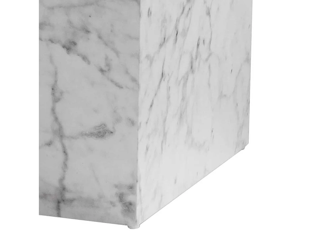 Beistelltisch Couchtisch in Marmor Optik Hochglanz