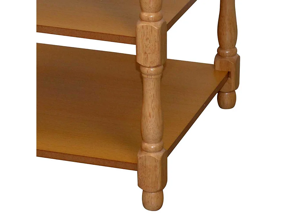 Beistelltisch Flur in Buchefarben einer Schublade