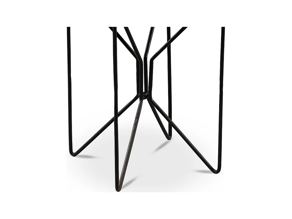 Beistelltisch Wohnzimmertisch in runder Form und modernem Design