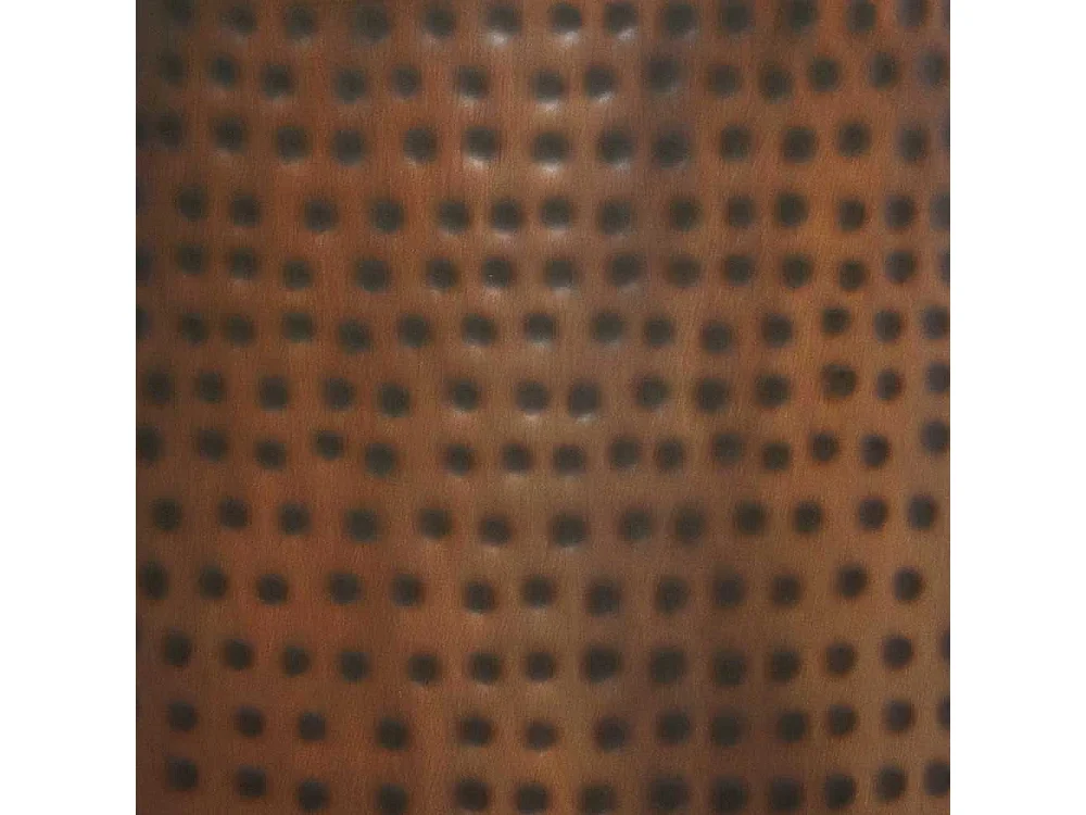 Beistelltisch Beistelltischchen in Kupferfarben mit Metall Oberfläche