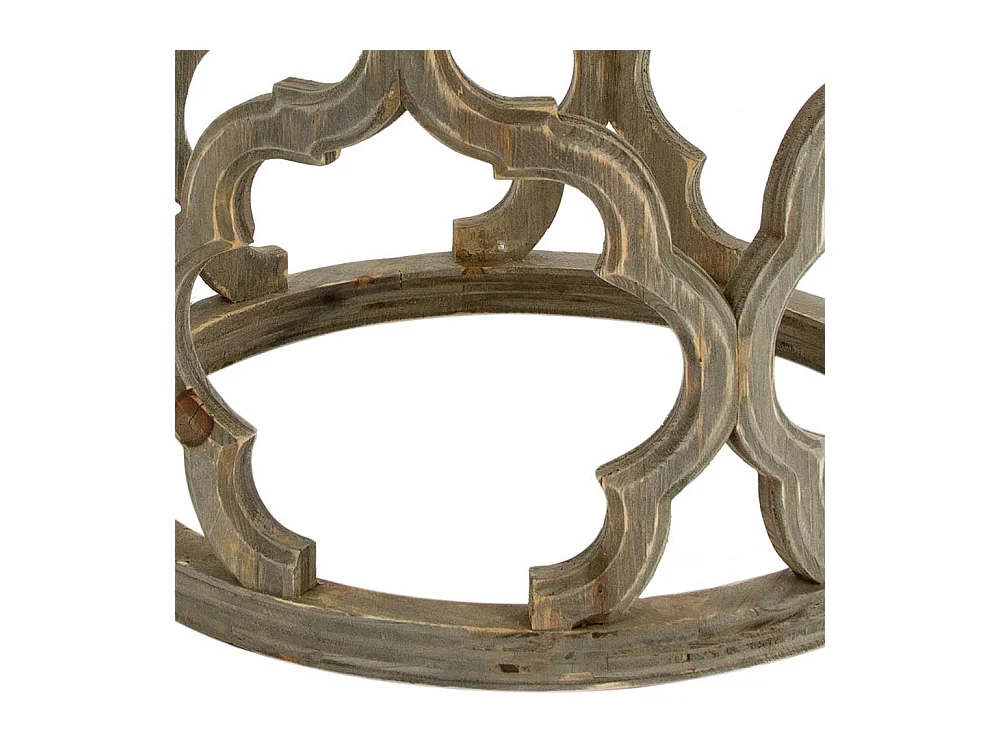 Beistelltisch Sofa Vintage aus Tanne Massivholz 54 cm hoch