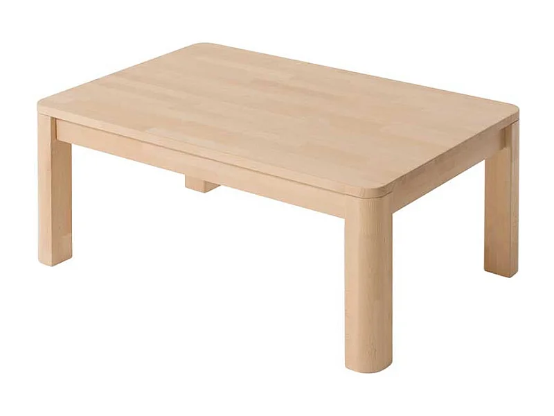 Sofa Beistelltisch aus Buche Massivholz geölt