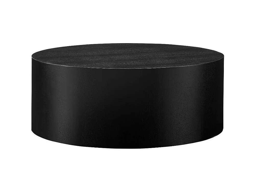 Salontisch Beistelltisch Sofa in Schwarz aus MDF