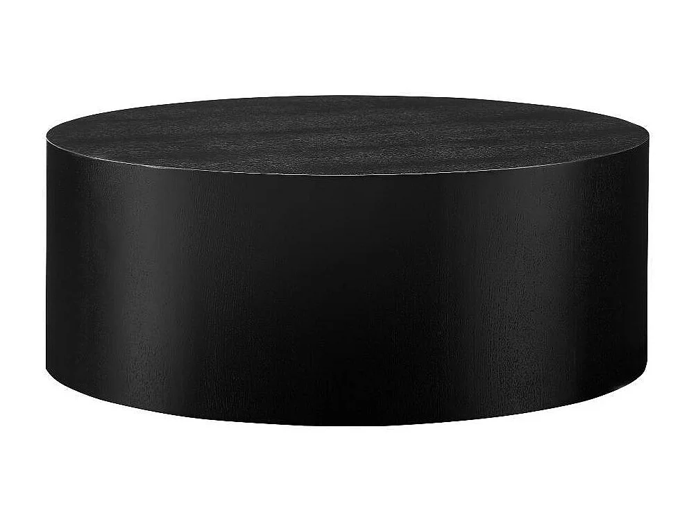 Salontisch Beistelltisch Sofa in Schwarz aus MDF