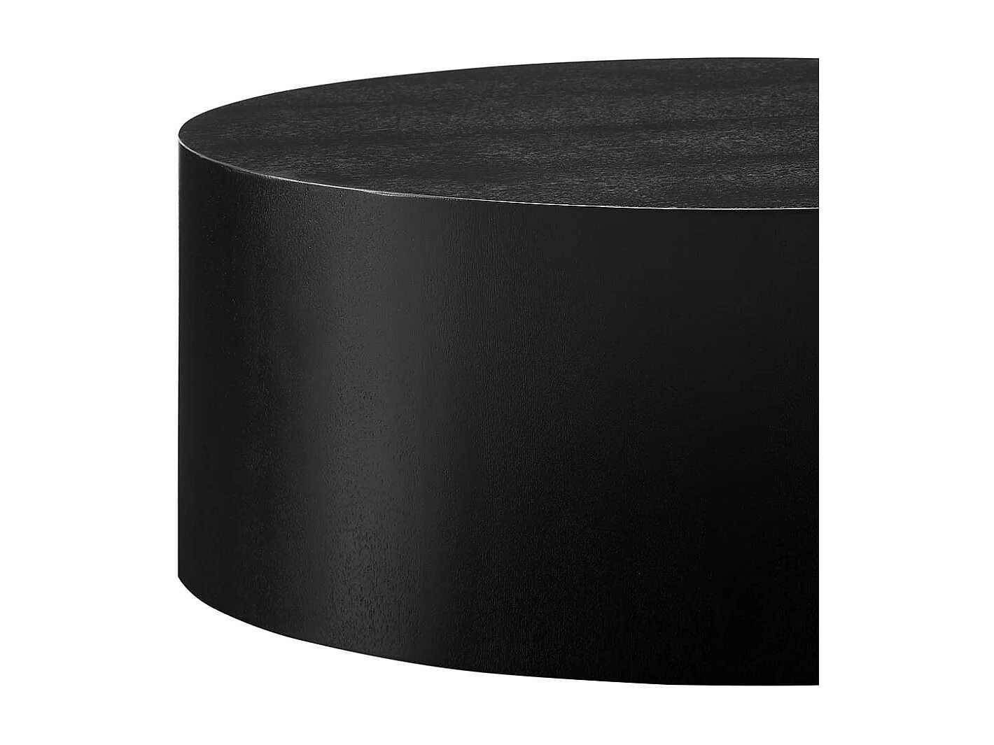 Salontisch Beistelltisch Sofa in Schwarz aus MDF