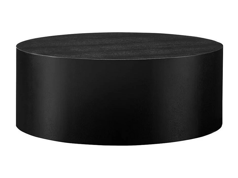 Salontisch Beistelltisch Sofa in Schwarz aus MDF