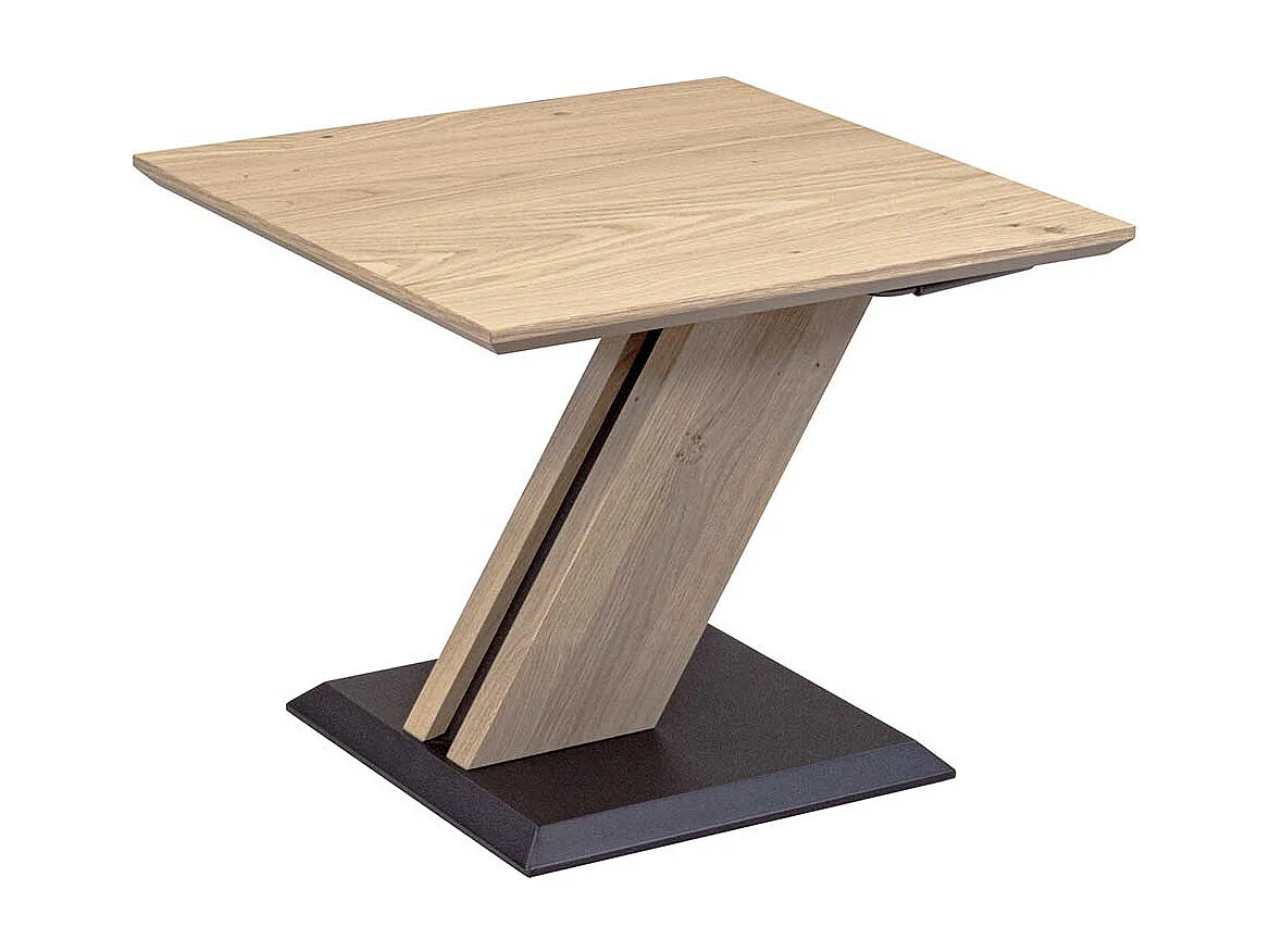 Moderner Beistelltisch Sofa in Wildeiche Bianco und Anthrazit Made in Germany