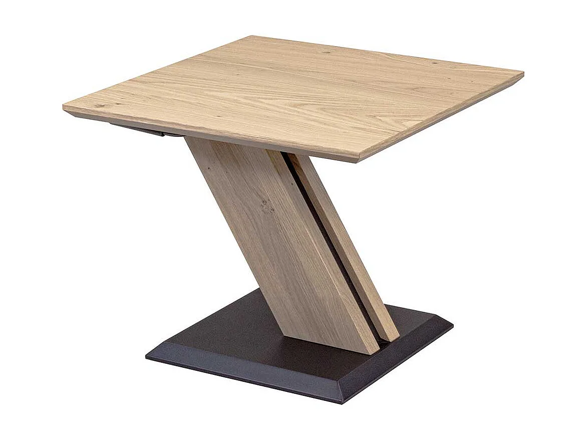 Moderner Beistelltisch Sofa in Wildeiche Bianco und Anthrazit Made in Germany