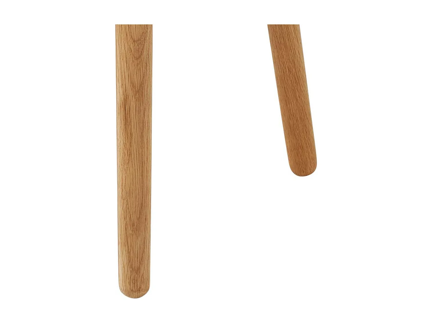 Holz Beistelltisch aus Eiche Massivholz geölt Dreifußgestell