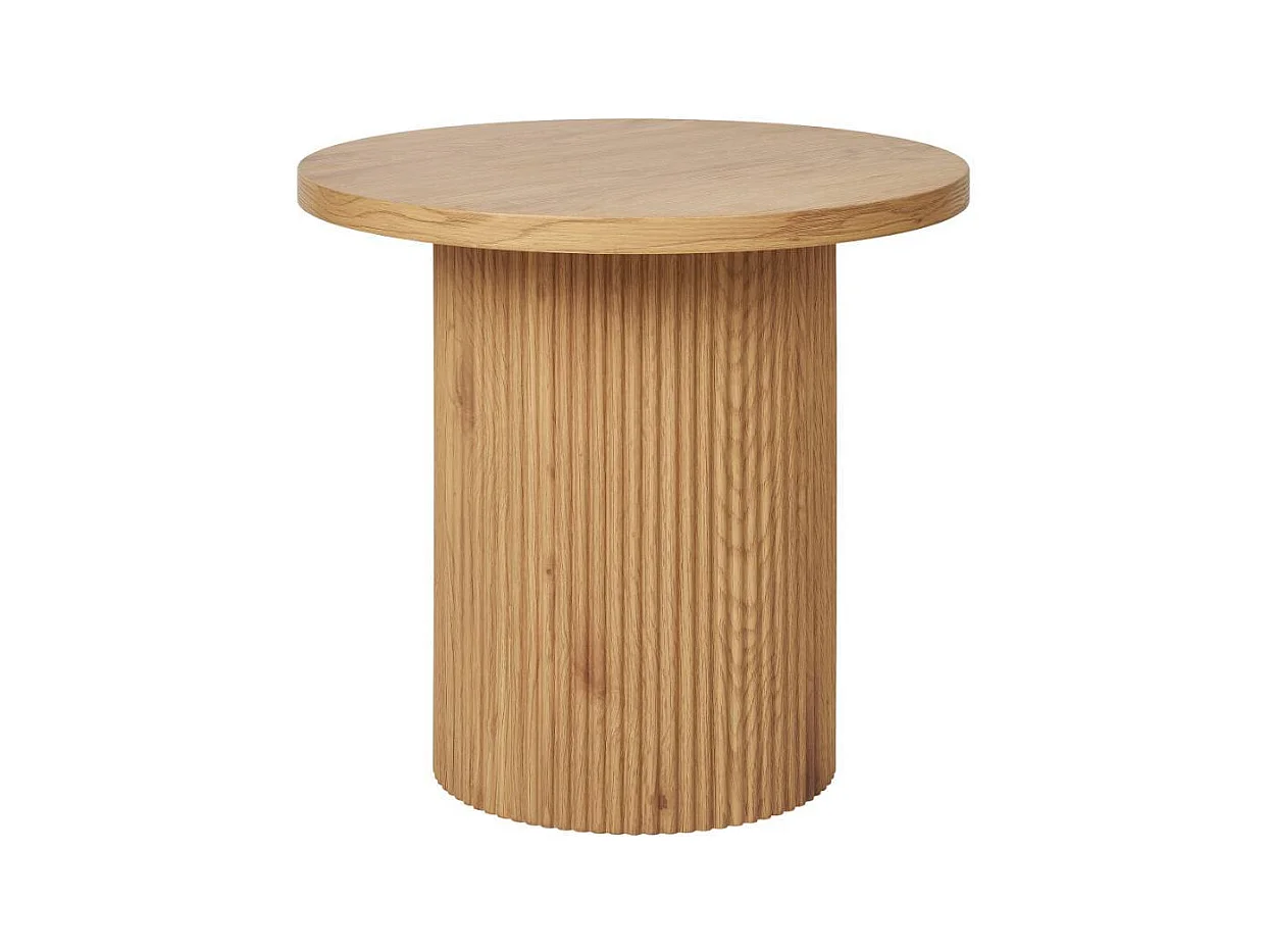 Beistelltisch Sofatisch im Skandi Design in Eichefarben