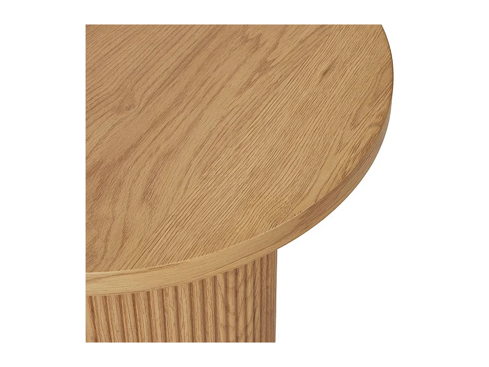 Beistelltisch Sofatisch im Skandi Design in Eichefarben