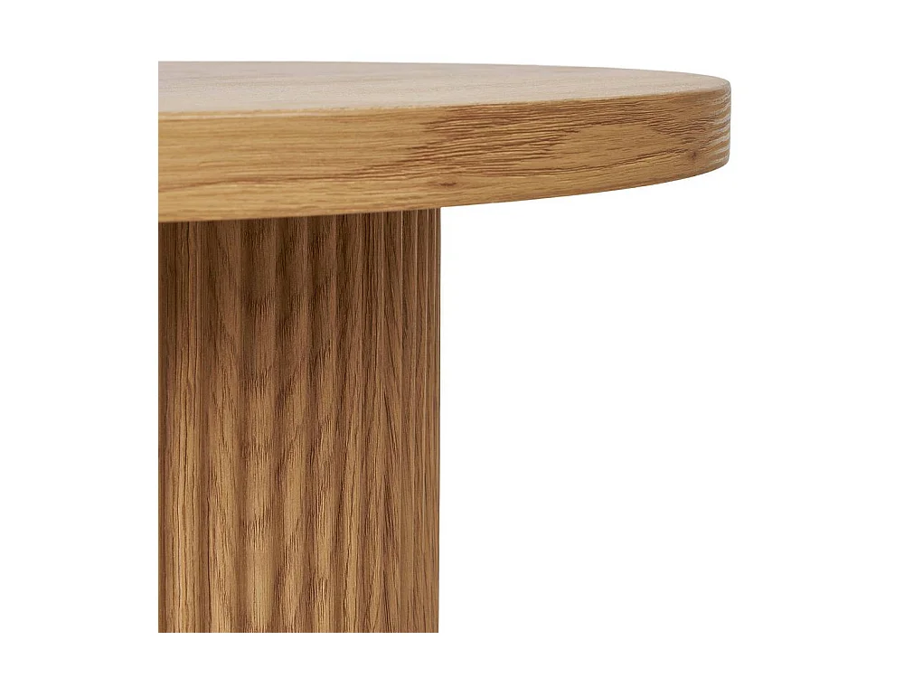 Beistelltisch Sofatisch im Skandi Design in Eichefarben