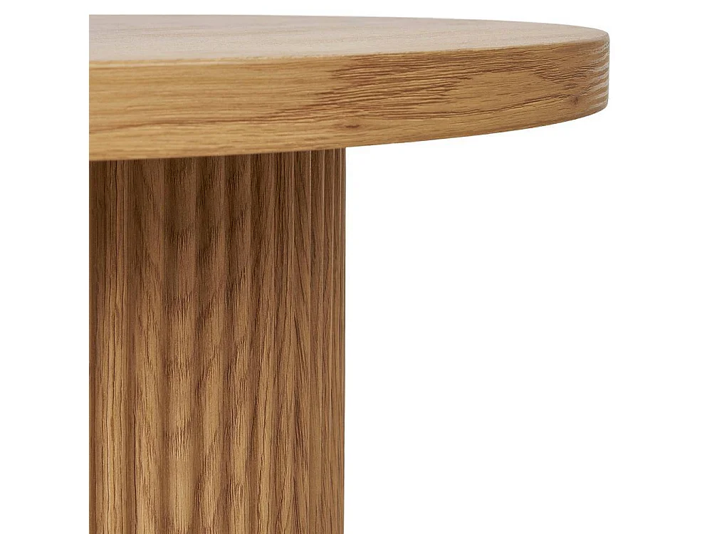 Beistelltisch Sofatisch im Skandi Design in Eichefarben